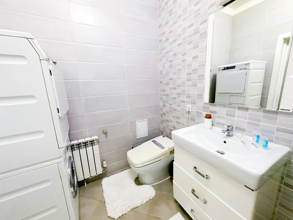 Apartmán 2-Х Ком Luxe Expo Boulevard 2 Astana 0*,