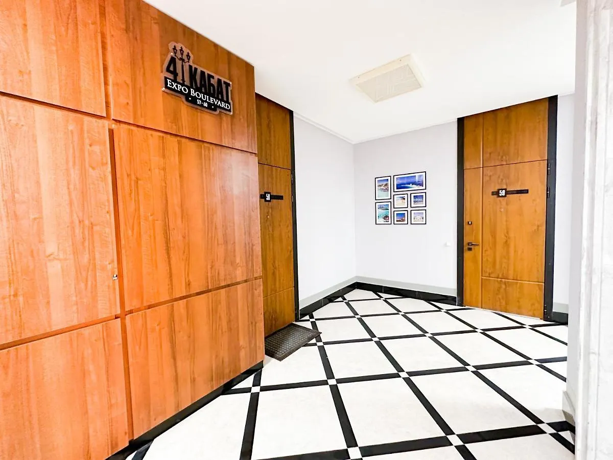 Apartmán 2-Х Ком Luxe Expo Boulevard 2 Astana Kazachstán